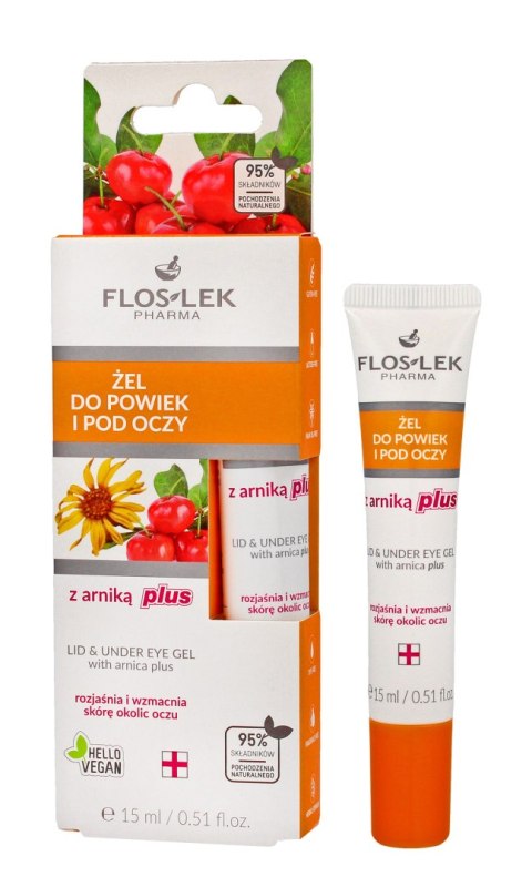 Floslek żel do powiek i pod oczy z arniką PLUS 15 ml