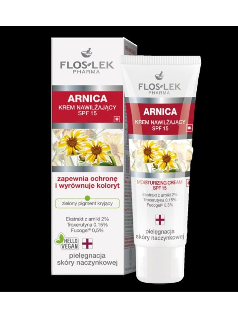 FLOS-LEK Floslek ARNICA® Krem nawilżający SPF 15 - 50 ml