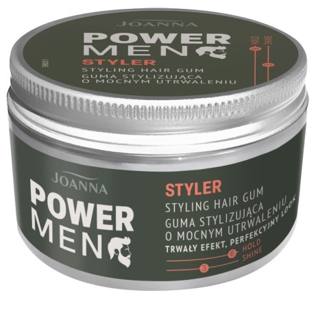 Joanna POWER MEN guma do włosów Fixer 100 g