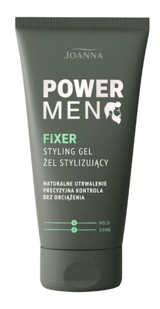 Joanna POWER MEN żel do włosów Fixer 150 g