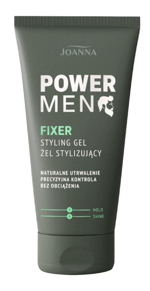 Joanna POWER MEN żel do włosów Fixer 150 g