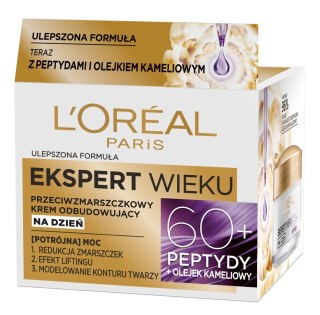 L'Oréal Paris Ekspert Wieku 60+ przeciwzmarszczkowy krem odbudowujący na dzień 50 ml