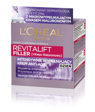 L'Oréal Paris Revitalift Filler [HA] intensywnie wypełniający krem anti-age na dzień 50 ml