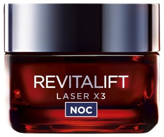 L'Oréal Paris Revitalift Laser x3 krem anti-aging o potrójnym działaniu na noc 50 ml