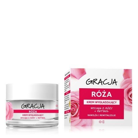 Miraculum Gracja krem różany na dzień i na noc wygładzający 50 ml