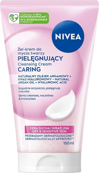 Nivea V żel d/mycia twarzy 150 ml c.sucha 81111