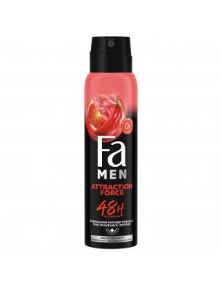 FA MEN Attraction Force 48H Dezodorant Męski w Sprayu 150 ml