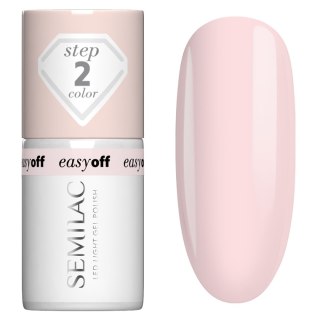 Semilac Easy Off lakier hybrydowy LED Light L02 Milky Pink 7 ml
