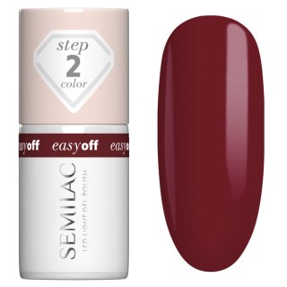 Semilac Easy Off lakier hybrydowy LED Light L23 Burgundy 7 ml