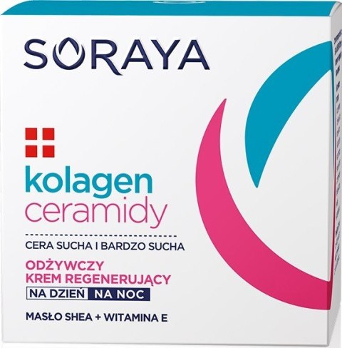 Soraya Kolagen Ceramidy krem odżywczy regenerujący na dzień i noc 50 ml