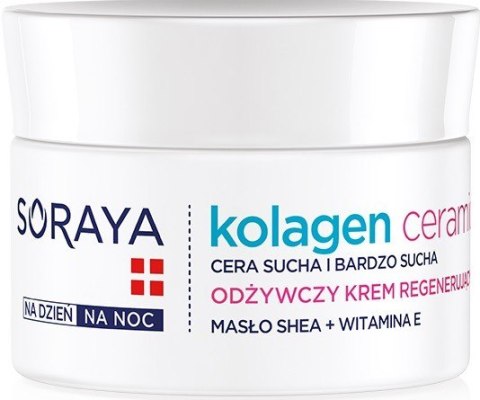 Soraya Kolagen Ceramidy krem odżywczy regenerujący na dzień i noc 50 ml