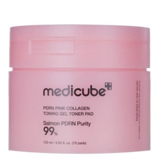 TOP KOREA MEDICUBE PDRN Pink Gel Toner Pads płatki 70szt
