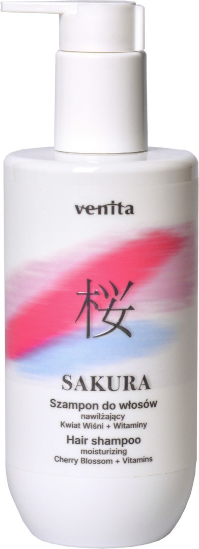 Venita SAKURA szampon do włosów nawilżający 300 ml