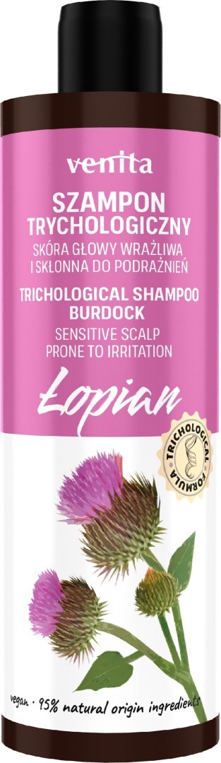 Venita szampon trychologiczny - łopian 300 ml