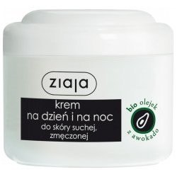 Ziaja Bio Olejki Awokado krem na dzień i na noc 75 ml