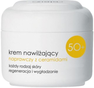 Ziaja Seria Pielęgnacyjna krem nawilżający naprawczy z ceramidami 50+