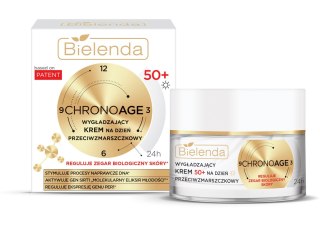 Bielenda Chrono Age 24h wygładzający krem przeciwzmarszczkowy 50+ na dzień 50 ml