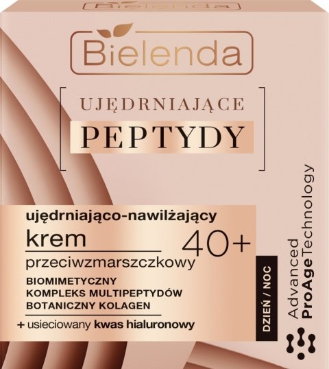 Bielenda ujędrniające PEPTYDY 40+ nawilżająco-ujędrniający krem przeciwzmarszczkowy 50 ml