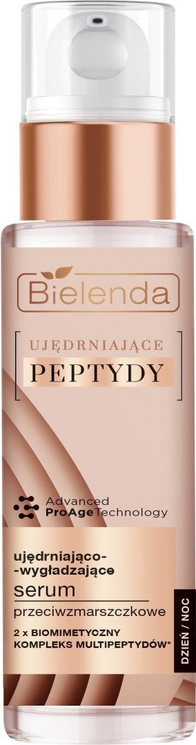 Bielenda ujędrniające PEPTYDY ujędrniająco-wygładzające serum przeciwzmarszczkowe 30 ml