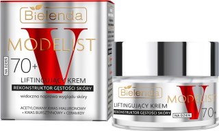 Bielenda V-MODELIST liftingujący krem - rekonstruktor gęstości skóry 70+ na dzień 50 ml