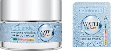 Bielenda Water Balance intensywnie nawilżający krem do twarzy na dzień i noc 50 ml