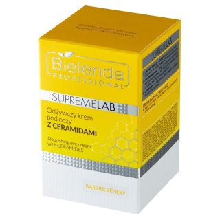 Bielenda Professional Supremelab Barrier Renew odżywczy krem pod oczy z ceramidami 15 ml