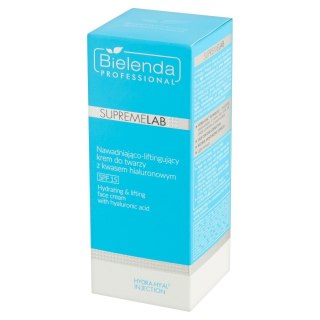 Bielenda Professional Supremelab Hydra-Hyal2 Injection Nawadniająco-liftingujący krem do twarzy z kwasem hialuronowym SPF 15 50