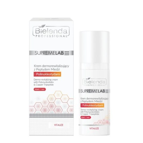 Bielenda Professional Supremelab krem dermorewitalizujący z Peptydem Miedzi 50 ml