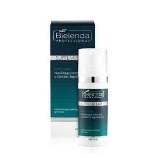 Bielenda Professional Supremelab Men Line nawilżający krem-żel o działaniu łagodzącym 50 ml