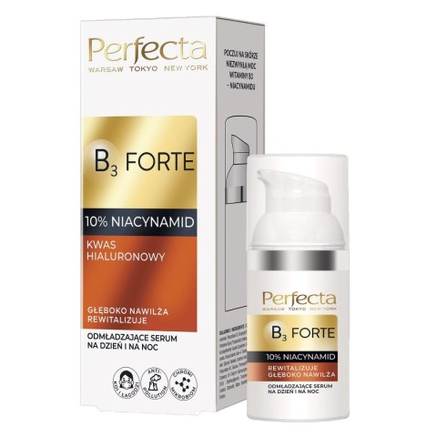 Perfecta B3 Forte serum odmładzające na dzień i na noc z 10% niacynamidem 30 ml