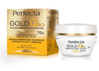 Perfecta Gold Q10 70+ krem przeciwzmarszczkowy na dzień i na noc 50 ml