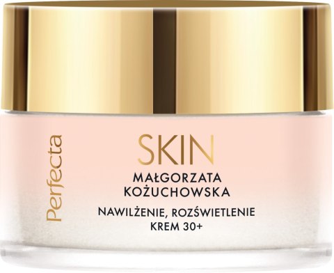 Perfecta Skin Małgorzata Kożuchowska 30+ krem do twarzy nawilżająco-rozświetlający na dzień i na noc 50 ml