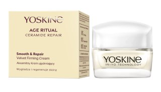 Yoskine Age Ritual Aksamitny krem ujędrniający do twarzy Wygładza i regeneruje 50 ml