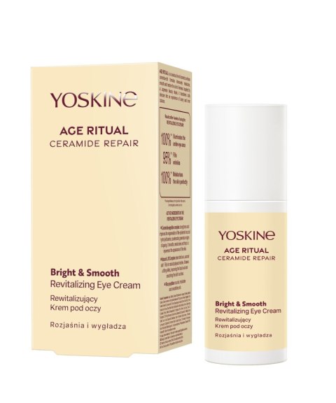 Yoskine Age Ritual rewitalizujący krem pod oczy Rozjaśnia i wygładza 30 ml