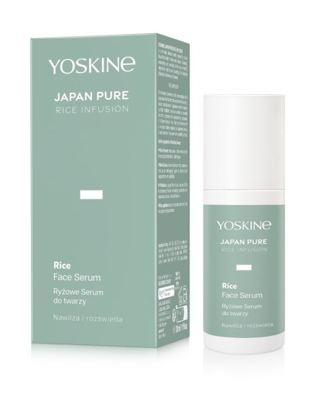 Yoskine Japan Pure Rice Infusion ryżowe serum do twarzy 30 ml