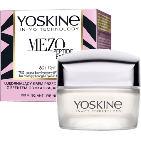Yoskine Mezo Peptide Expert 60+ ujędrniający krem przeciwzmarszczkowy z peptydami dzień/noc 50 ml