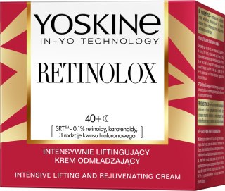 Yoskine Retinolox 40+ krem odmładzający na noc intensywnie liftingujacy 50 ml