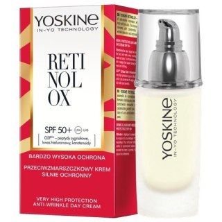 Yoskine Retinolox 50+ krem przeciwzmarszczkowy silnie ochronny SPF 50+ 30 ml