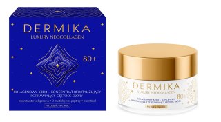 Dermika Luxury Neocollagen kolagenowy krem-koncentrat rewitalizujący 80+ na dzień i noc 50 ml