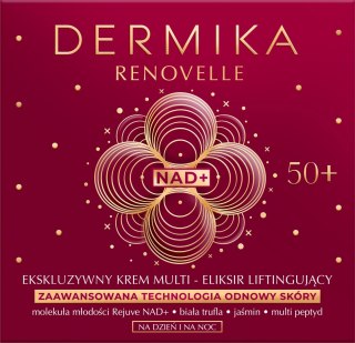 Dermika Renovelle ekskluzywny krem - multi eliksir liftingujący 50+ na dzień i na noc 50 ml