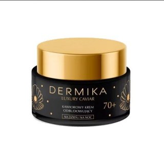 Dermika Luxury Caviar 70+ kawiorowy krem odbudowujący na dzień i noc 50 ml