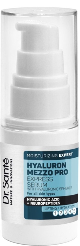 Dr. Santé Hyaluron Mezzo Pro ekspresowe serum nawilżające do twarzy 30 ml