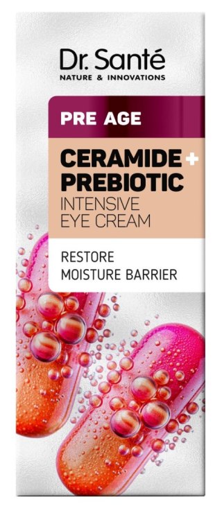 Dr. Santé Pre Age Intensywny krem pod oczy Ceramide + Prebiotic 15 ml