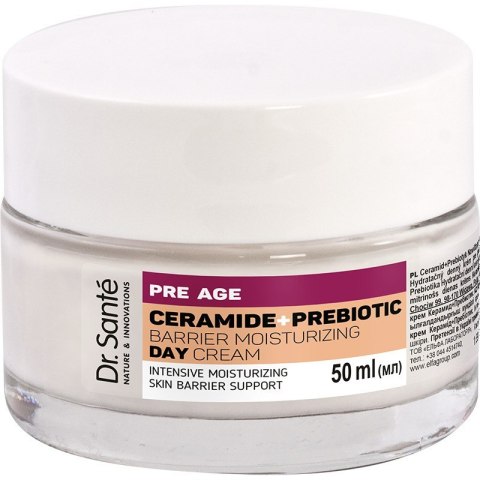 Dr. Santé Pre Age ochronny krem nawilżający na dzień Ceramide + Prebiotic 50 ml