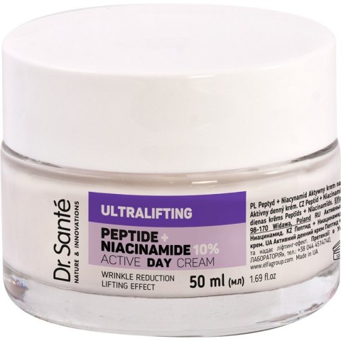Dr. Santé Ultralifting Aktywny krem regenerujący na dzień Peptide + Niacinamide 50 ml