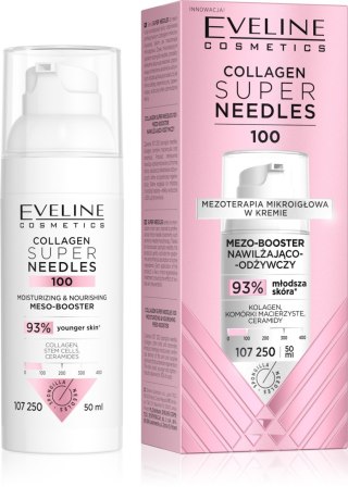 Eveline Collagen Super Needles 100 Mezo-booster nawilżająco odżywczy 50 ml