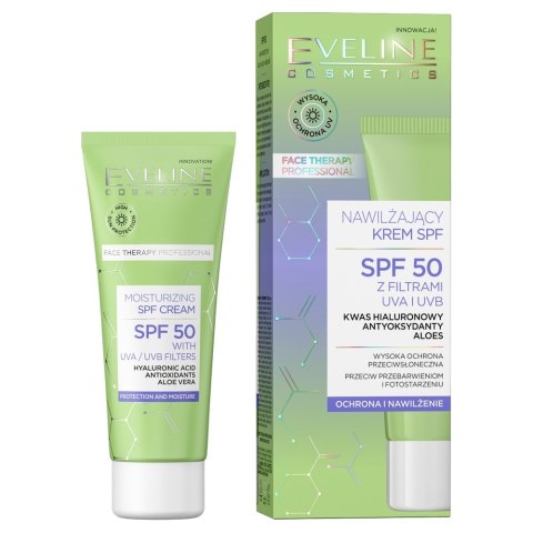 Eveline Face Therapy Professional nawilżający krem SPF 50 30 ml