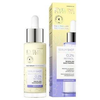 Eveline Face Therapy Professional serum Shot kuracja przeciwzmarszczkowa - 0,2% Retinol 30 ml