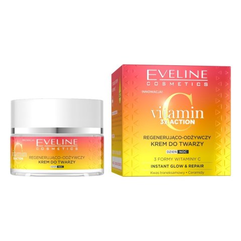 Eveline Vitamin C 3x Action regenerująco-odżywczy krem do twarzy 50 ml