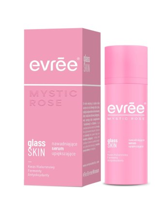 Evree Mystic Rose Glass Skin nawadniające serum upiększające 30 ml